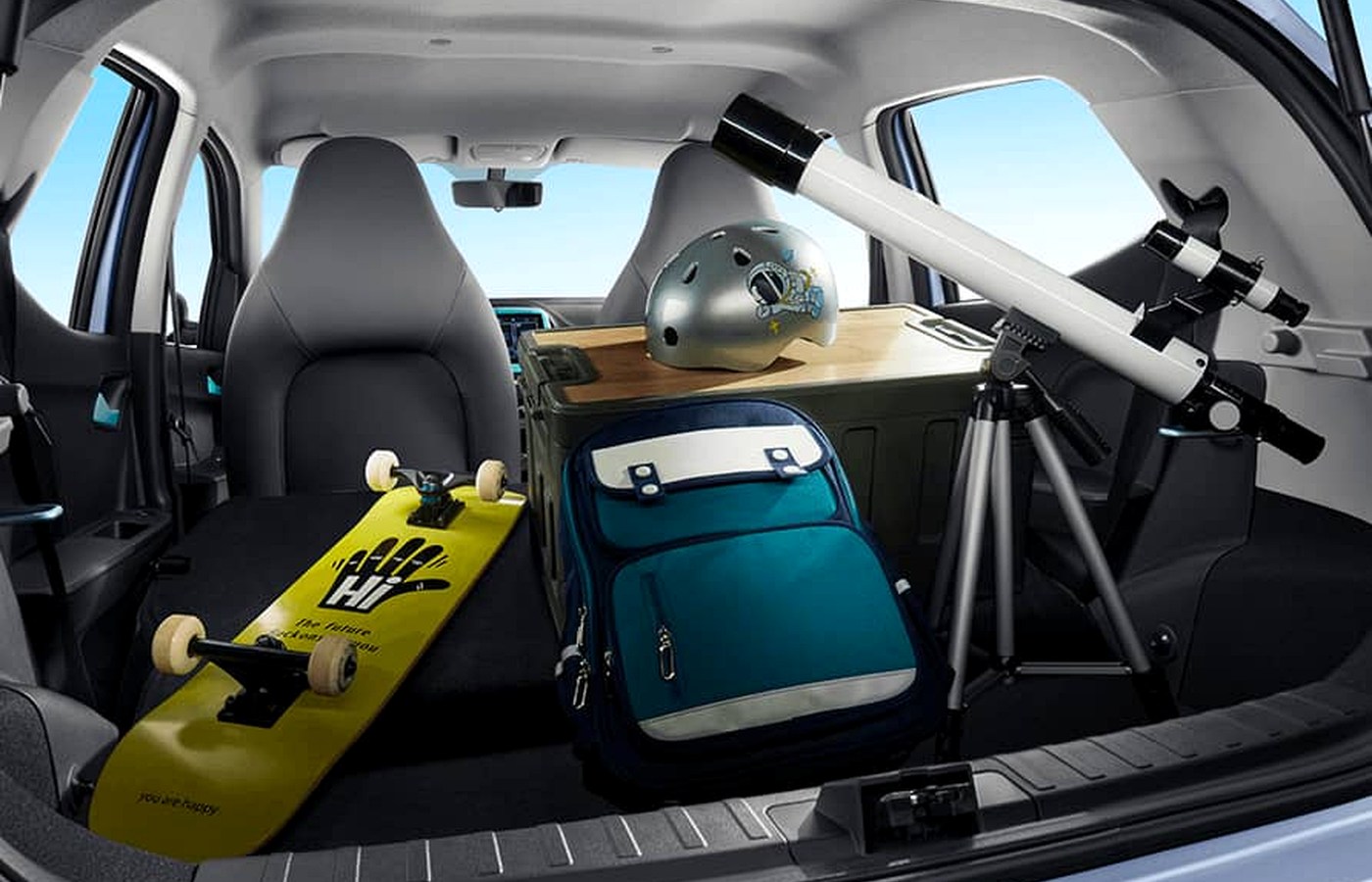 Mini EV Economy cargo space